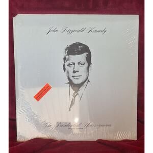 John F Kennedy Presidential Speeches- 1960-63- Record LP- Vintage Vinyl- Sealed!